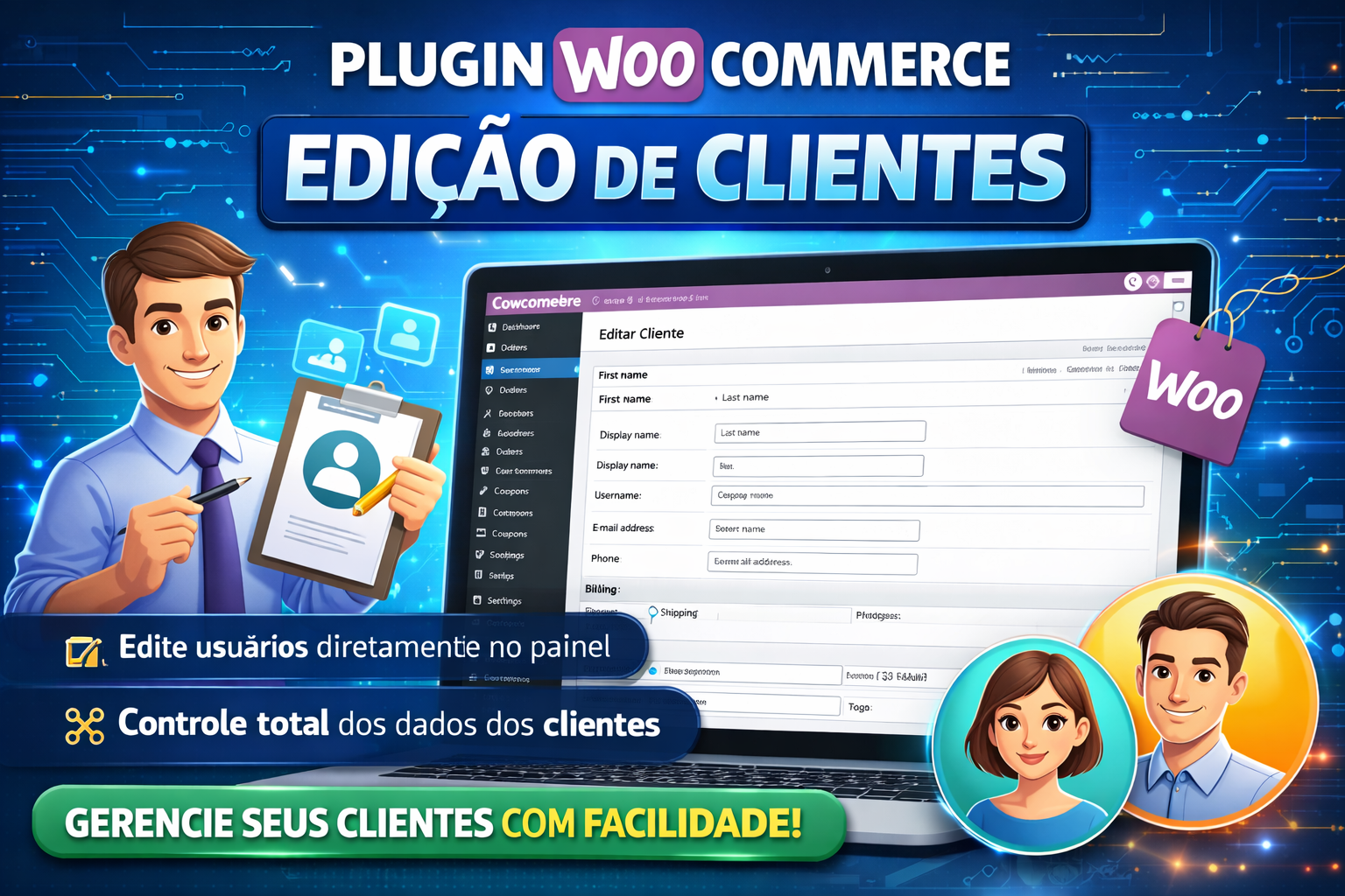 Plugin Wc Client CRUD