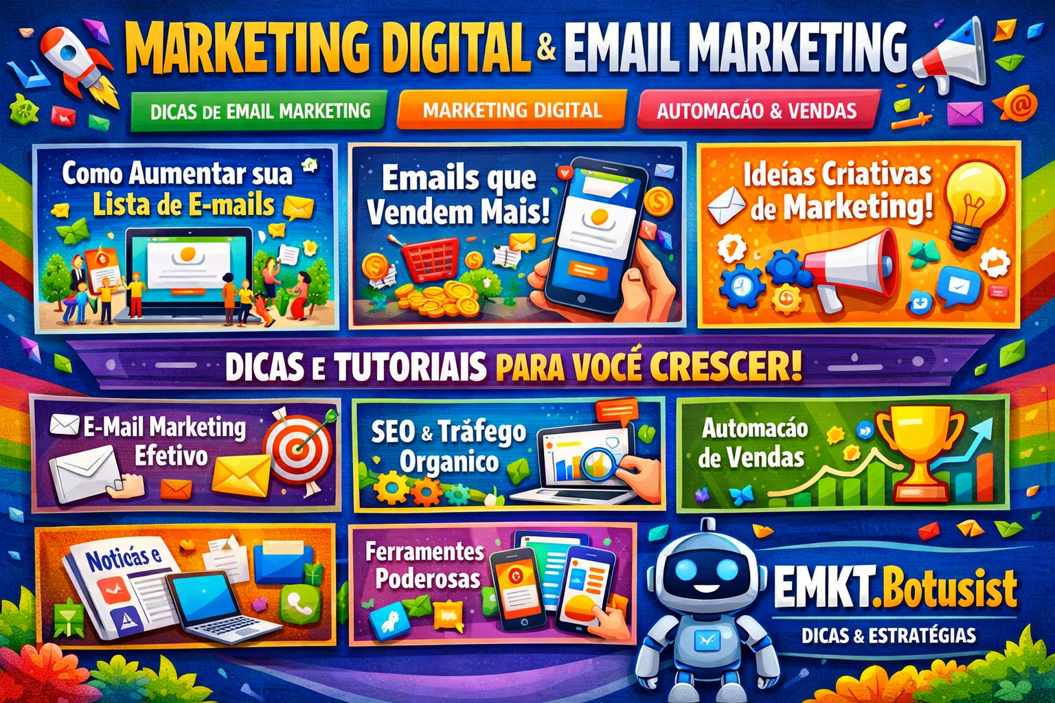 Email Marketing em massa
