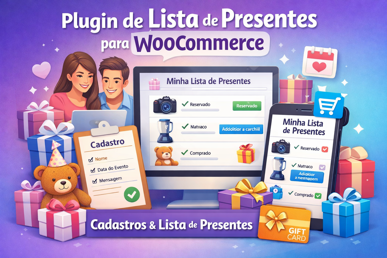 Plugin Lista de Presentes para Woocommerce