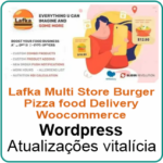 Lafka Multi Store Burger Pizza Food Delivery WooCommerce