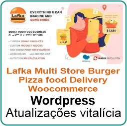 Lafka Multi Store Burger Pizza Food Delivery WooCommerce