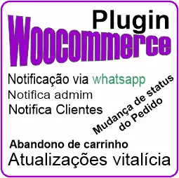 Plugin notificação via whatsapp para woocommerce
