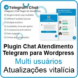 Telegram chat wordpress