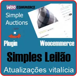 Plugin Simples Leilão Woocommerce