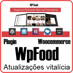 WP Food – Cardápio de restaurante e pedidos de comida