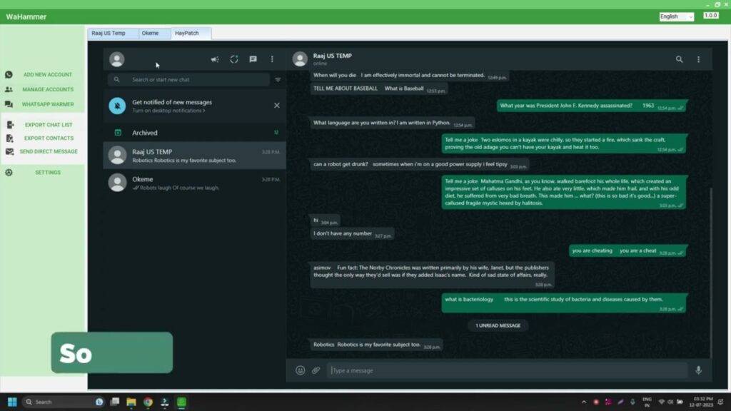 Veja como funciona o maturador de contas whatsapp