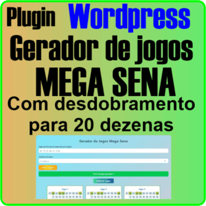 Gerador de jogos mega sena com desdobramentos
