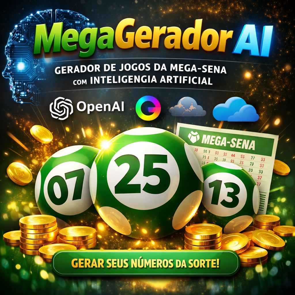 MegaGeradorAI Mega Sena megasenageradorai